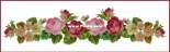 Etamin Deryasi - Towel Border Roses XSD + PCS