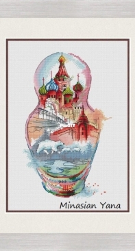MiAxStitch - Russia Silhouette by Minasyan Yana
