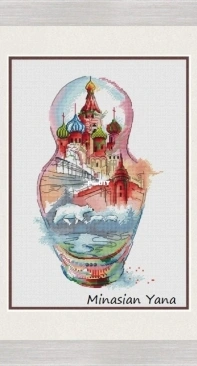 MiAxStitch - Russia Silhouette by Minasyan Yana