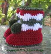 toddler pom pom booties - Alena’s Design