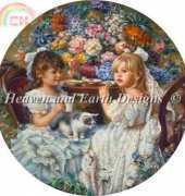 HAED HAESAK 9 Kitty Tea Party by Sandra Kuck