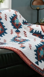 Mary Maxim - 97738N - Sonoma Throw - Free