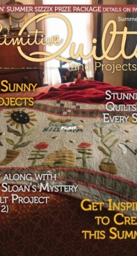 Primitive Quilts and Projects Magazine Summer 2018