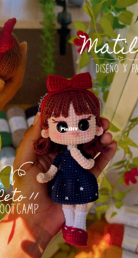 Crochetina - Paulina Cáceres - Matilda - Spanish
