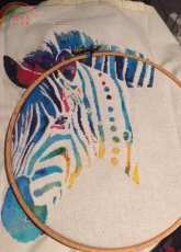 Zebra designed by Jo Lynch