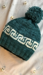 Mosaic Hat by Kay Hopkins
