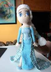 Ice Gown Elsa Snow Queen-LikeCrochet