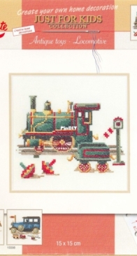 Lanarte - Just for Kids Collection - 15.559 - Antique Toy Train - Locomotive