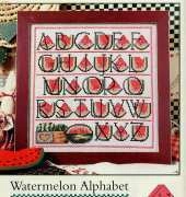 Watermelon Alphabet from Cross Country Stitching Special Spring 1997 PCS