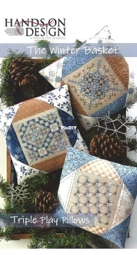 Hands On Design hd-271 - The Winter Basket - Triple Play Pillows XSD + PCS