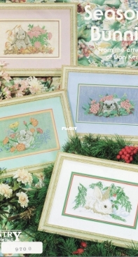 Country Cross-Stitch - Book 97 - Seasonal Bunnies PCS + XSD