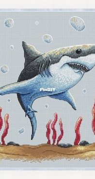 Rina Sunny - Sunny Stitch - Shark by Irina Valiullina (Fazletdinova)
