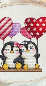 Penguins On A Swing by Svetlana Sichkar