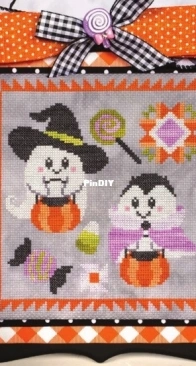 Fat Quarter Shop - Mystery Spooky and Sweet  Stitch Along - Free