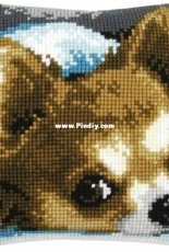 Vervaco 44.190 Cushion with Dog