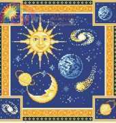 Riolis 395 Sun and Moon Pillow