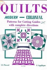 Aunt Marthas -Book N°3333-Quilts Modern- Colonial