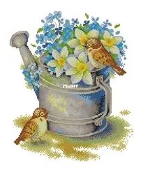 MP Studia A-26 Watering Can and Birds XSD