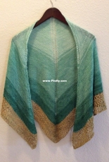 Alpha Wolf Shawl  by Wendy Whalen-Free