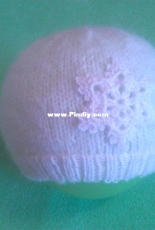 Little Snowflake Beanie by schneckenstrick-English,German-Free
