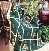 Pineapple Afghan I by Dorothy Warrell