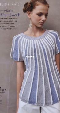 BR-11824 Circular Pullover by Yoshiko Hyodo - English