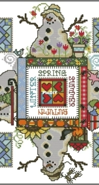 Snowmen for Every Season from Stoney Creek Collection - Winter 2012 PCS + XSD