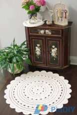 Hennas Boutique - Henna Huczkowski - Alicia Doily Rug 35 inches