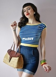 Boardwalk Blouse by Amy Appel - Poison Grrls