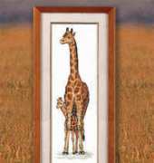 Dimensions 13665 Giraffe Mother and Baby