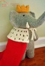 Rabbit Hole Knits - Babar Elephant by Sara Elizabeth Kellner -Free