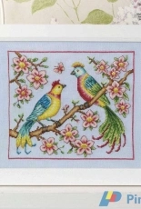 Birds on Blossom by Susan Bates from Cross Stitch Gold 110 XSD