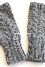 Cabled Wristers by Tanis Gray-Free