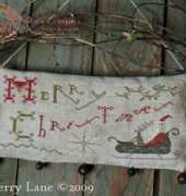Pineberry Lane - Merry Christmas Hanging Sampler