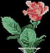 Dimensions Sunset 13521 A Single Rose