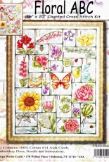 Design Works Crafts - 2492 Floral ABC XSD