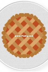 Daily Cross Stitch - Whole Apple Pie