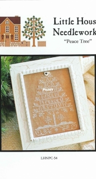 Little House Needleworks LHNPC54 Peace Tree  XSD + PCS
