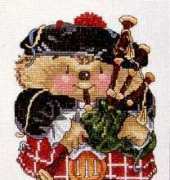 DMC  K3798  Country Companions  Bagpipes