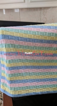 WarmLinX - 4-color Block Baby Blanket by Weiyan Huang