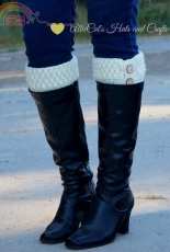 AllieCats Hats and Crafts- RaeLynn Orff- Frozen Beaches Boot Cuffs