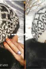 Day and Night Beret by Inna M.-Russian-Free