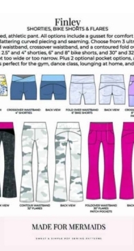 Made for Mermaids - Megan Gorman - Finley - Sizes Hips 34-60in