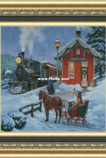 Dina Cross Stitch - Home Town - Free