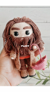 Crochetina - Paulina Cáceres - Hagrid - Spanish