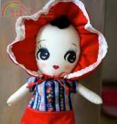 One Red Robin- Bunka Style Doll