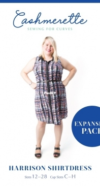 Cashmerette Patterns - 1102 -Harrison Shirtdress Expansion