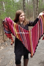 Avalon Shawl by Victoria Myers