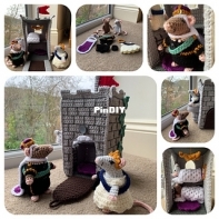 Lau Loves Crochet - Laura Loves Crochet - Laura Sutcliffe - Royal Mice in a Castle