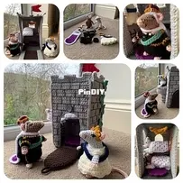 Lau Loves Crochet - Laura Loves Crochet - Laura Sutcliffe - Royal Mice in a Castle